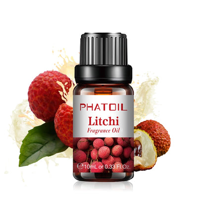 PHATOIL 10ml Strawberry Fragrance Oil Fruit Perfume Making Coconut Tangerine Mango Passion Fruit Watermelon Lemon Fig Aroma Oil