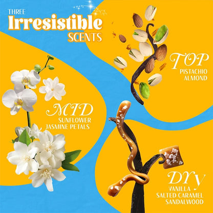 Women Perfume 100ml Caramel Vanilla Flavor Fresh Natural Charming Irresistible Sun Gourmet Longlasting Fragrance Brand Bodyspray