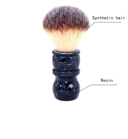 Yaqi 24MM Men's Shaving Brush  Resin Handle Nylon For Men Clearance Beard Professional Barber Face Cleaning Shaving Brush Tool