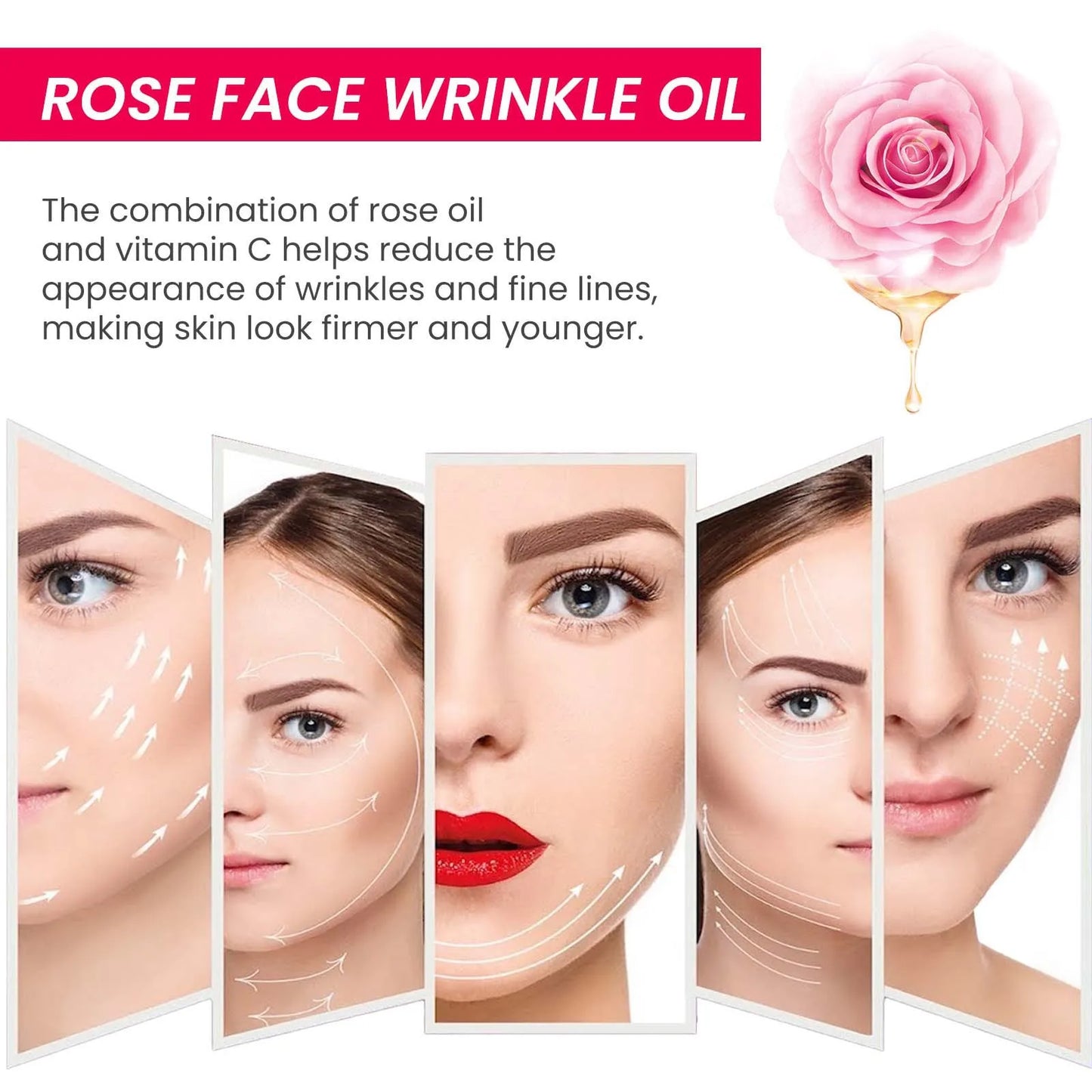 Collagen Anti Aging Serum Lift Firming Fade Fine Lines Remove Dark Spots Freckle Whitening Moisturizing Skin Restoration Essence