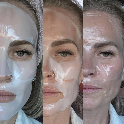 Collagen Face Mask Moisturizing Brightening Deep Hydration Overnight Mask Nourishing Refreshing Face Skin Care Bio Collagen Mask