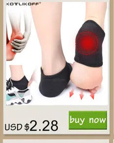 Silicon Gel Insoles Foot Care For Plantar Fasciitis Heel Spur Running Sport Insoles Shock Absorption Pads Arch Orthopedic Insole