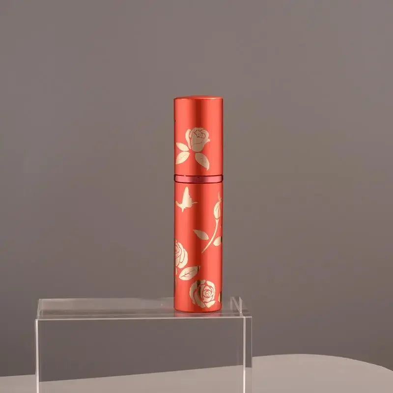 Luxury 10ml Glass Perfume Bottle Metal Perfum Bottles Empty Atomizer Glass Spray Botle Refillable Vials
