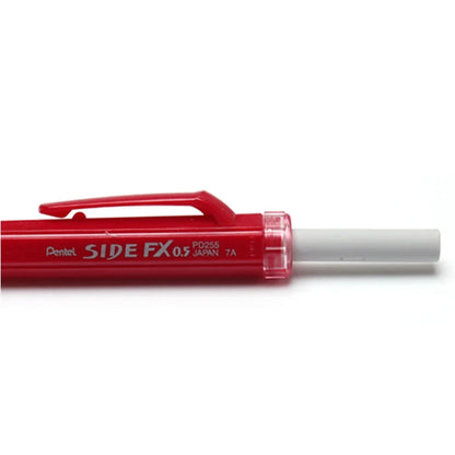 Japan Pentel PD255 Mechanical Pencils 0.5mm Side Extrusion Lead Eraser Head Retractable Classic Cute School Supplies Stationery