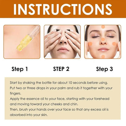 Collagen Face Serum Moisturing Tightening Hydrating Smoothing Nourishing Brightening Face Skin Care Product Balance Water Oil