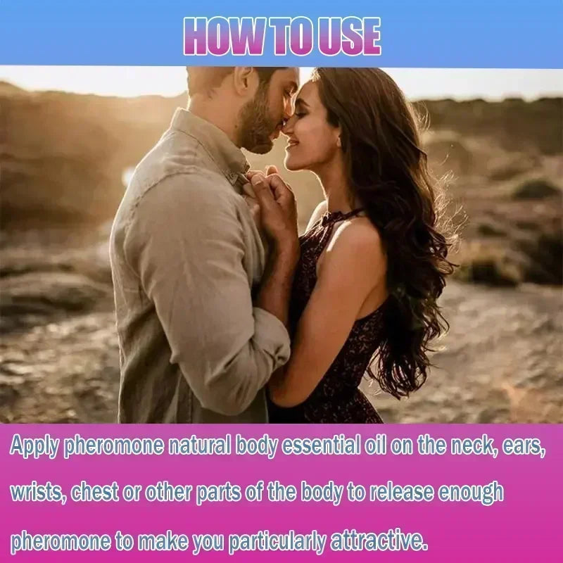 Portable Ball Fragrance Oil Fragrance Pheromone Perfume for Men and Women Perfume Adults Sexually Flirting Perfume Essential