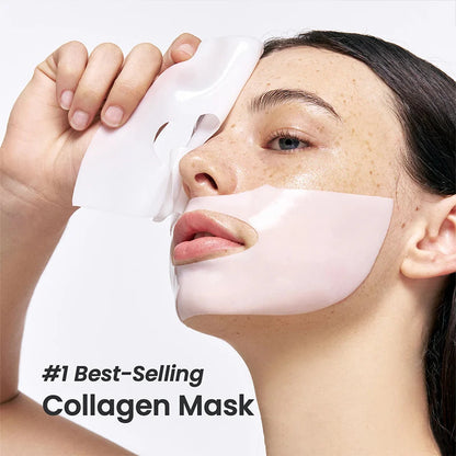 Collagen Mask Korean Facial Care Longlasting Deep Moisturizing Firming Smooth Skin Brightening Gentle Moisturizing Hydrogel Mask