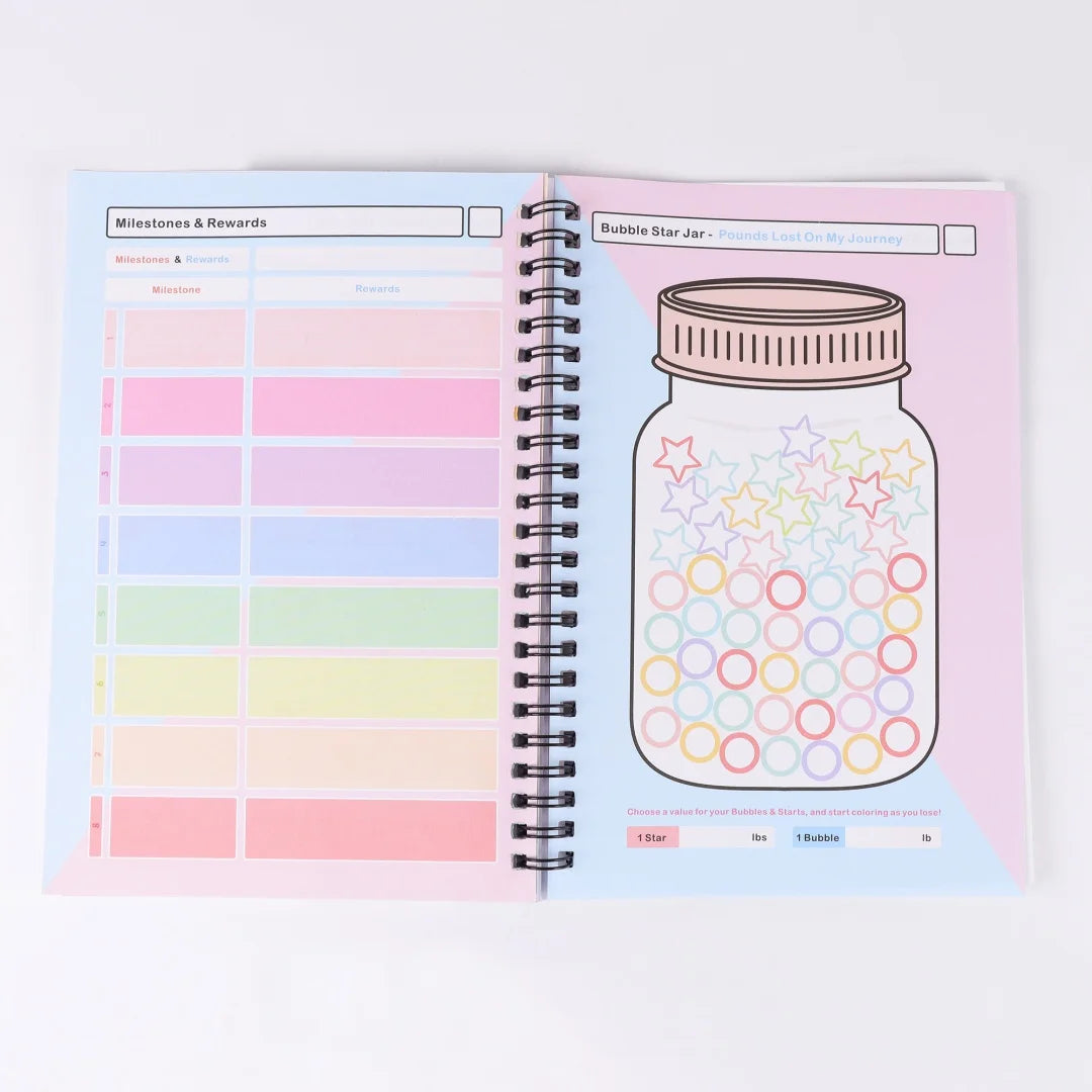 Fitness Tracker Weight Loss Plan Book 104 Pages 12 Weeks Fitness Journal Progressive Goal Setting Monthly Planner Health