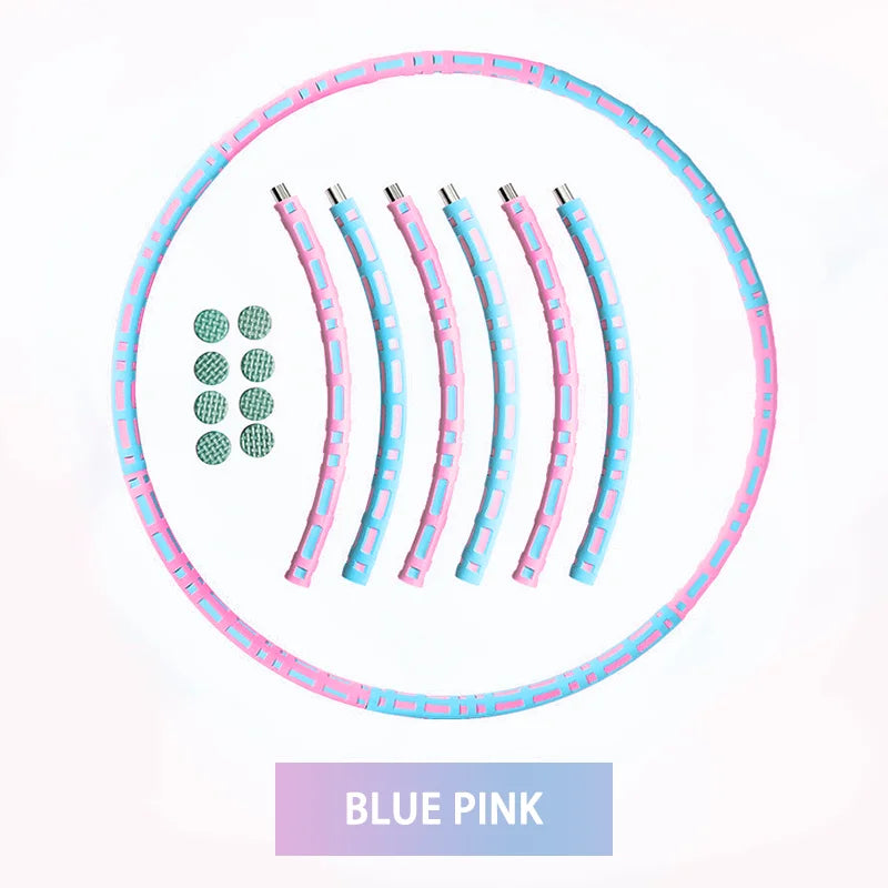 Fitness Yoga Loop Weight Loss Circle Weighted Hoop Waist Exercise Slimming Sport Hoop Massage Bodybuilding Gym Shape Thin Waist