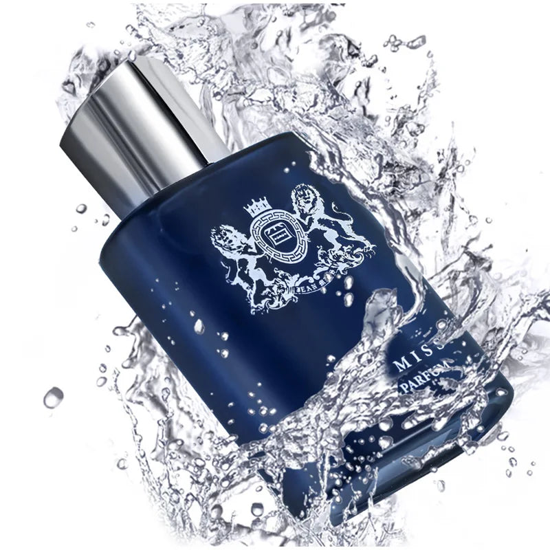 Men's Vanilla Perfume,Woody Fougere Light Fragrance,Lemon/Mint/ Lily of the Valley/Jasmine/Cypress Wood Scent Eau De Toilette