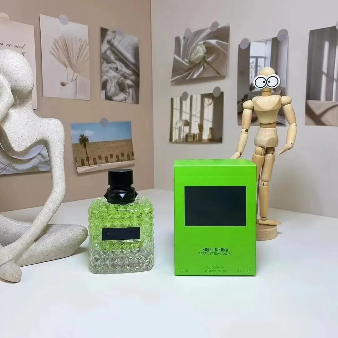 100ML Charming Sexy Lady Perfume Body Spray Men Women's High-Quality Long Lasting Fragrance Born in Roma Classic Perfumes