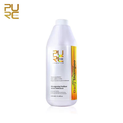 PURC Hair Purifying Shampoo Conditioner Keratin Hair Treatment Straightening Smoothing Professional Hair Care Salon Products