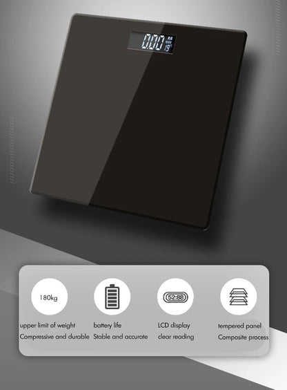 Scale for Body Weight, Weight Scale, веса.Digital Bathroom Scale with Step-On Technology,3 Backlit Display, 180kg Weighing Scale