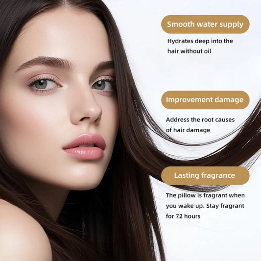 Collagen hair mask for all hair types, softening hair care moisturizing hair mask with a smooth texture