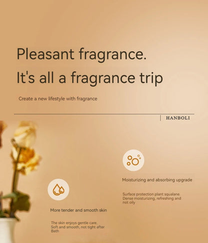 Squalane Fragrance Body Lotion Mild Moisturizing Refreshing Non Greasy Perfume Flavor Skin Rejuvenating Body Lotion