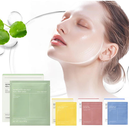 Collagen Mask Korean Facial Care Longlasting Deep Moisturizing Firming Smooth Skin Brightening Gentle Moisturizing Hydrogel Mask