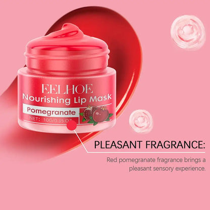 Red Pomegranate Lipstick For Women Hydrating Lipstick Glossy Moisture Lip Gloss Sheer Coverage Long Lasting Lip Balm For Dry Lip