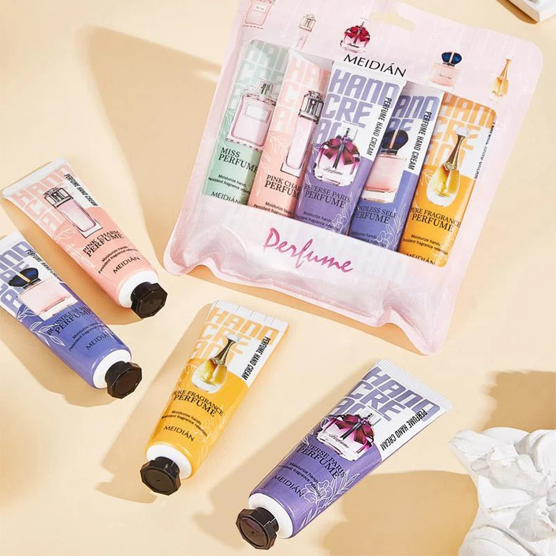 Perfume Hand Cream Set Moisturizing And Hydrating Long-lasting Fragrance Repair Anti-drying Smooth Hand Skin Hand Skin Care Set