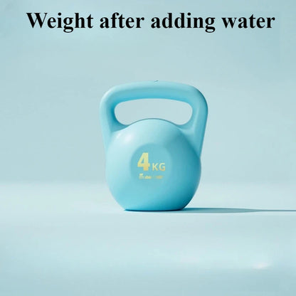 2-8KG Soft Water-filled Kettlebells Home Fitness Weight-bearing Kettlebell Sport Yoga Hip Deep Squat Weight Loss Exercise Equip