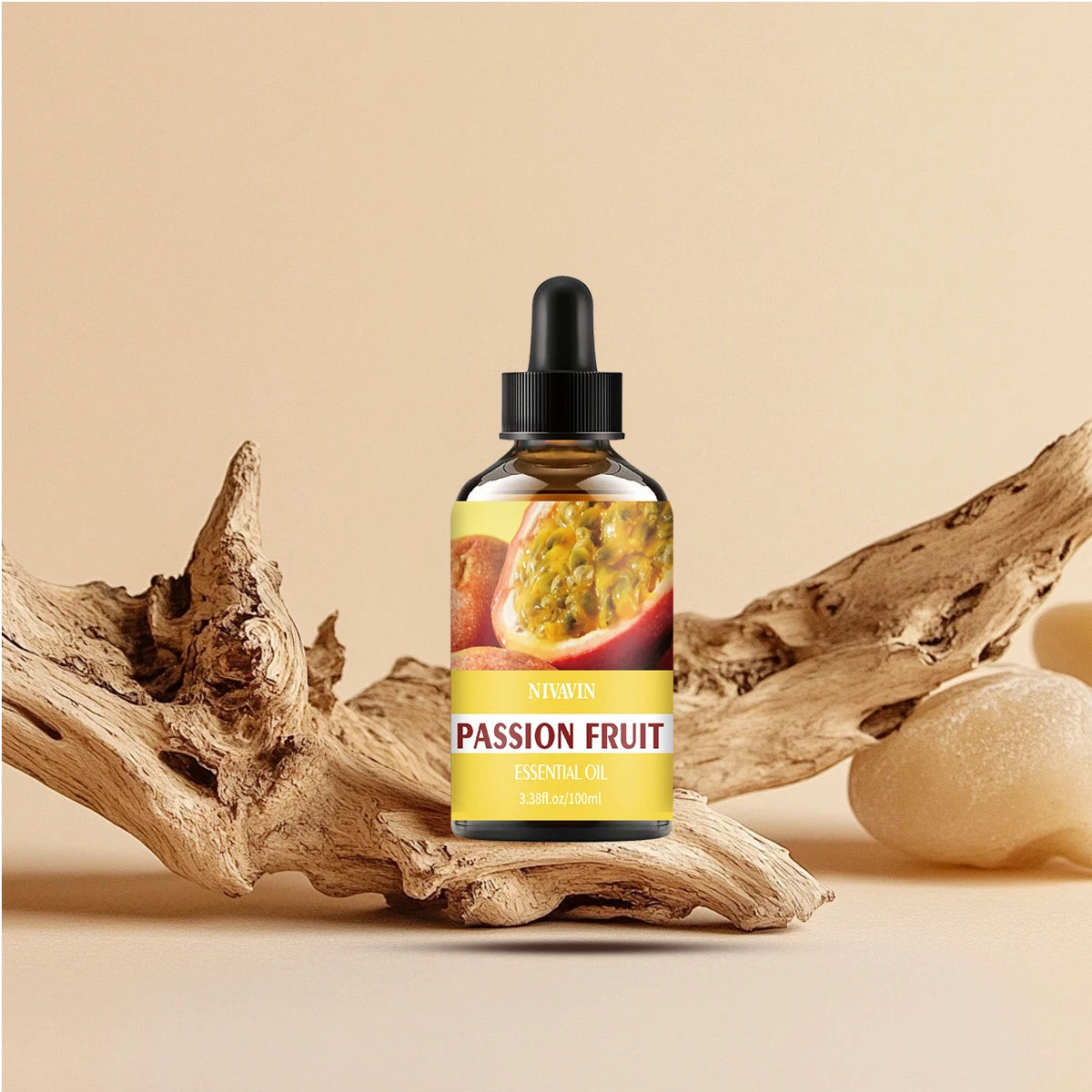 30ml/60ml/100ml passion fruit essential oil is suitable for facial hydration, moisturizing, hair care, skin care, perfume making