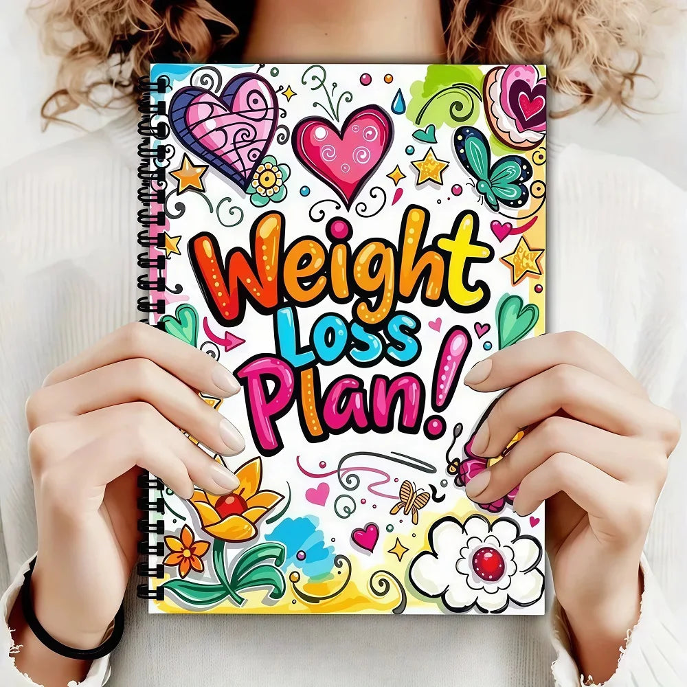 Weight Loss Plan Book My Weight Loss Diary 12 Weeks Fitness Journal Progressive Goal Setting Monthly Planner Health
