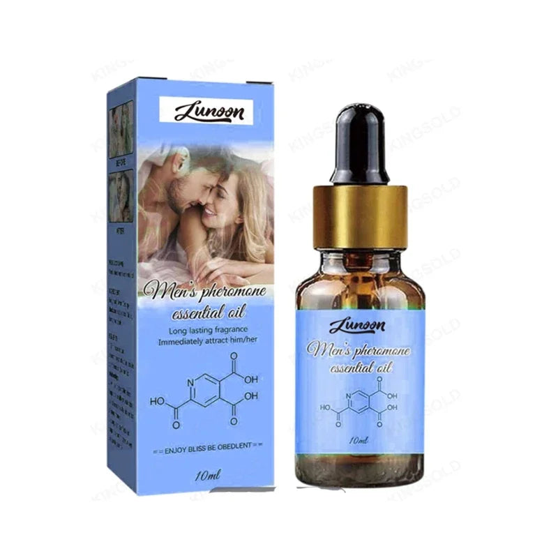 Men's Pheromone Essential Oil Long Lasting Natural Refreshing Body Essence Fragrance Attracts Women Into Fragrances 10ml