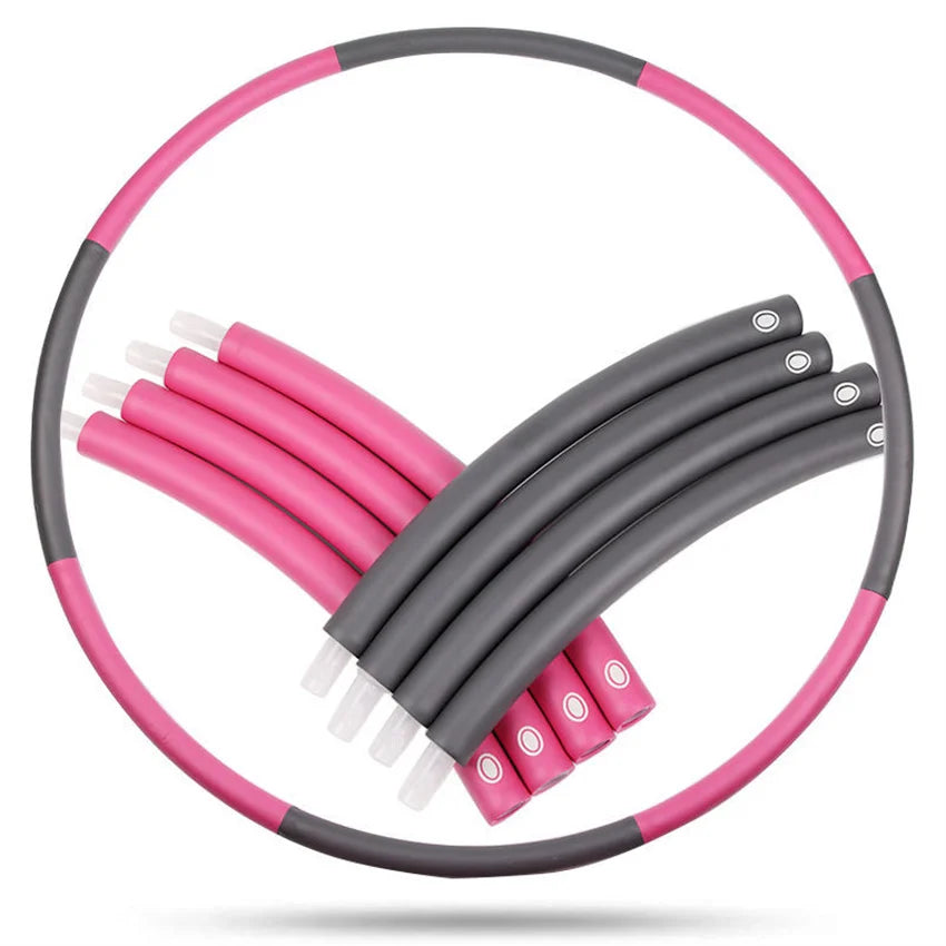 High Quality Hoola Hoop Female's Weight Loss Ring Adult Detachable Abdomen Fitnes Hoop Sponge