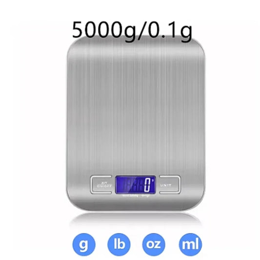 5/1kg Household Kitchen Diet Scales Measuring Tool Slim LCD Digital Electronic Weighing Scale Scale Electronic Food Scales New