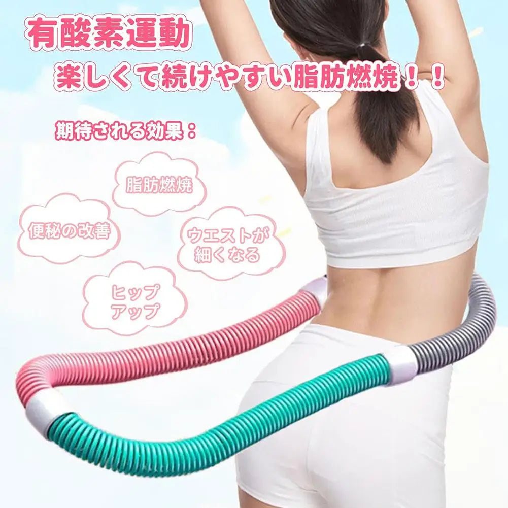 Without Harming Waist Sports Hoop Waist Trainer Slimming Belly Burn Fat Weight Loss Circle Body Abdominal Thin Adjustable