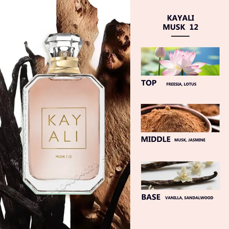 KAYALI Vanilla Eau De Parfum Spray Women's Perfume Irresistible Scents with Sweet Fruity Floral Notes Warm Woody Base Fragrance