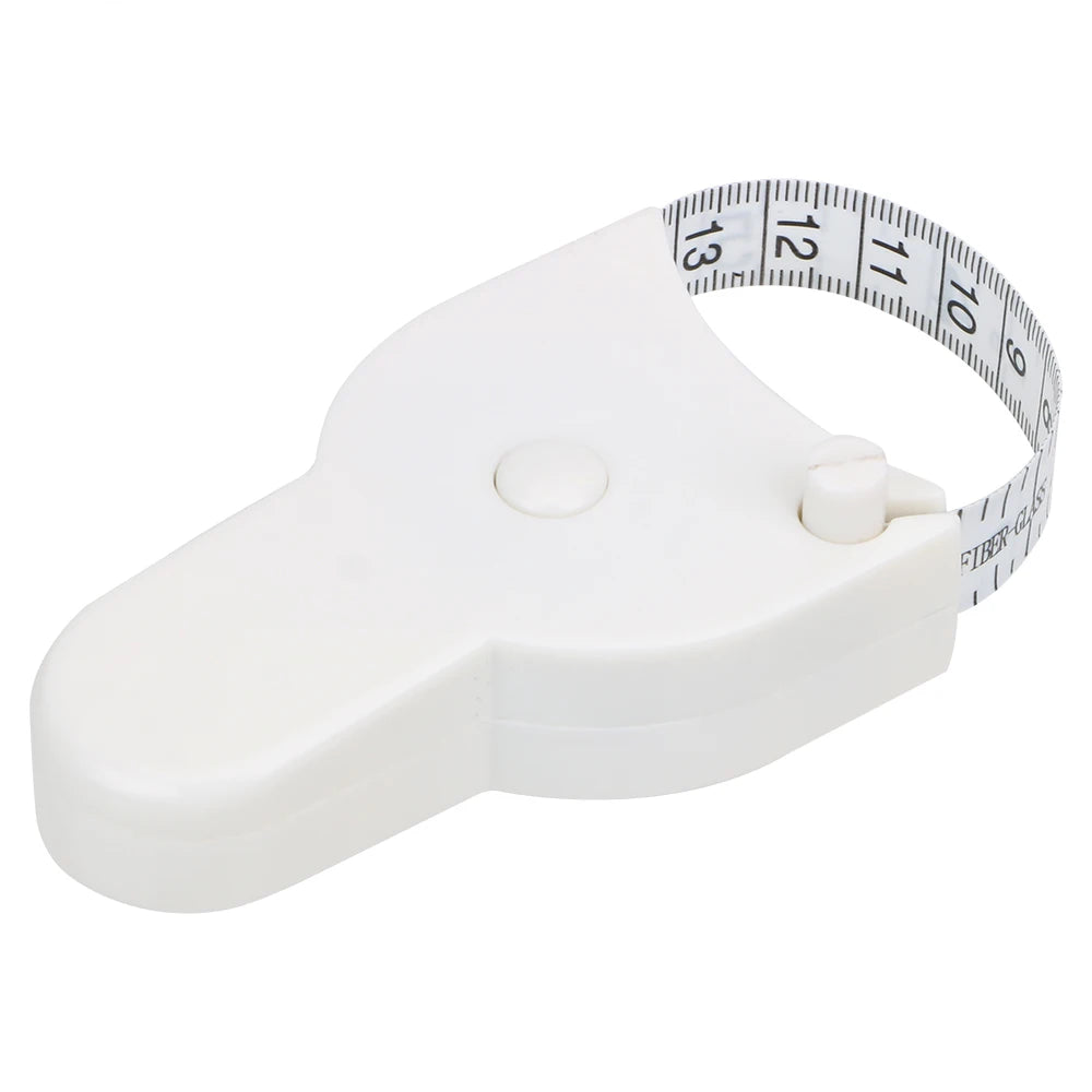 YUANJ 150CM Body Fat Weight Loss Measure Caliper Measuring Tape Gauging Tool Retractable Ruler for Fitness Accurate Tool