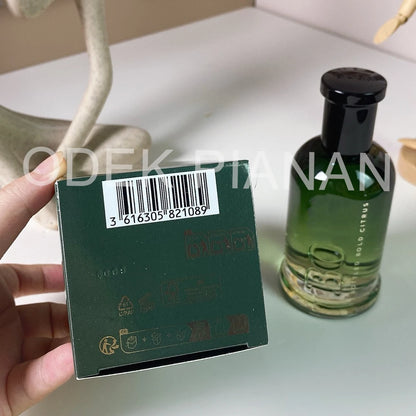 100ml Quality Brand Glass Bottled Men Confidence Citrus Perfume Lasting Woody Pheromone Men Balminess Body Spray Perfum
