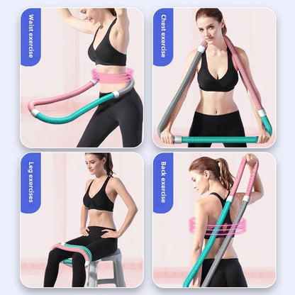 Soft Hula Hoop Weight Loss Special Thin Belly Belly Increase Does Not Hurt The Waist Folding Spring Adult Slimming Device