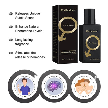 90ML Pheromone Seductive Perfume Of Man To Attract Woman Charming Fragrance Women Flirting Dating Scent Long Lasting Body Spray