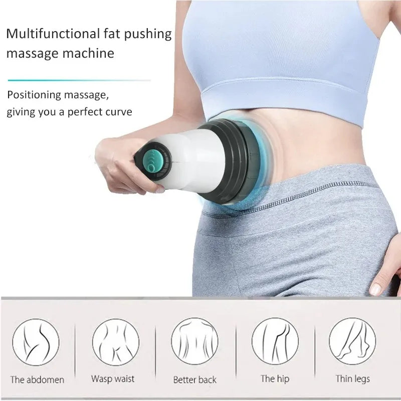 Body Electric Massager Fat Reduction Massager Portable Weight Loss Health Massager Cervical Spine Neck Waist Vibration Massage