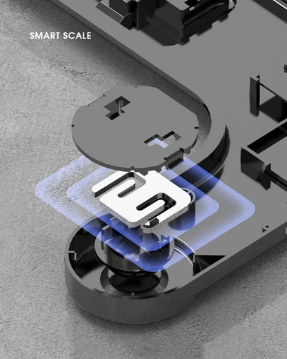 Smart Bluetooth Body Fat Scale with Bluetooth Connectivity LED Display Weight Loss Precision Electronic Scale with Mobile App