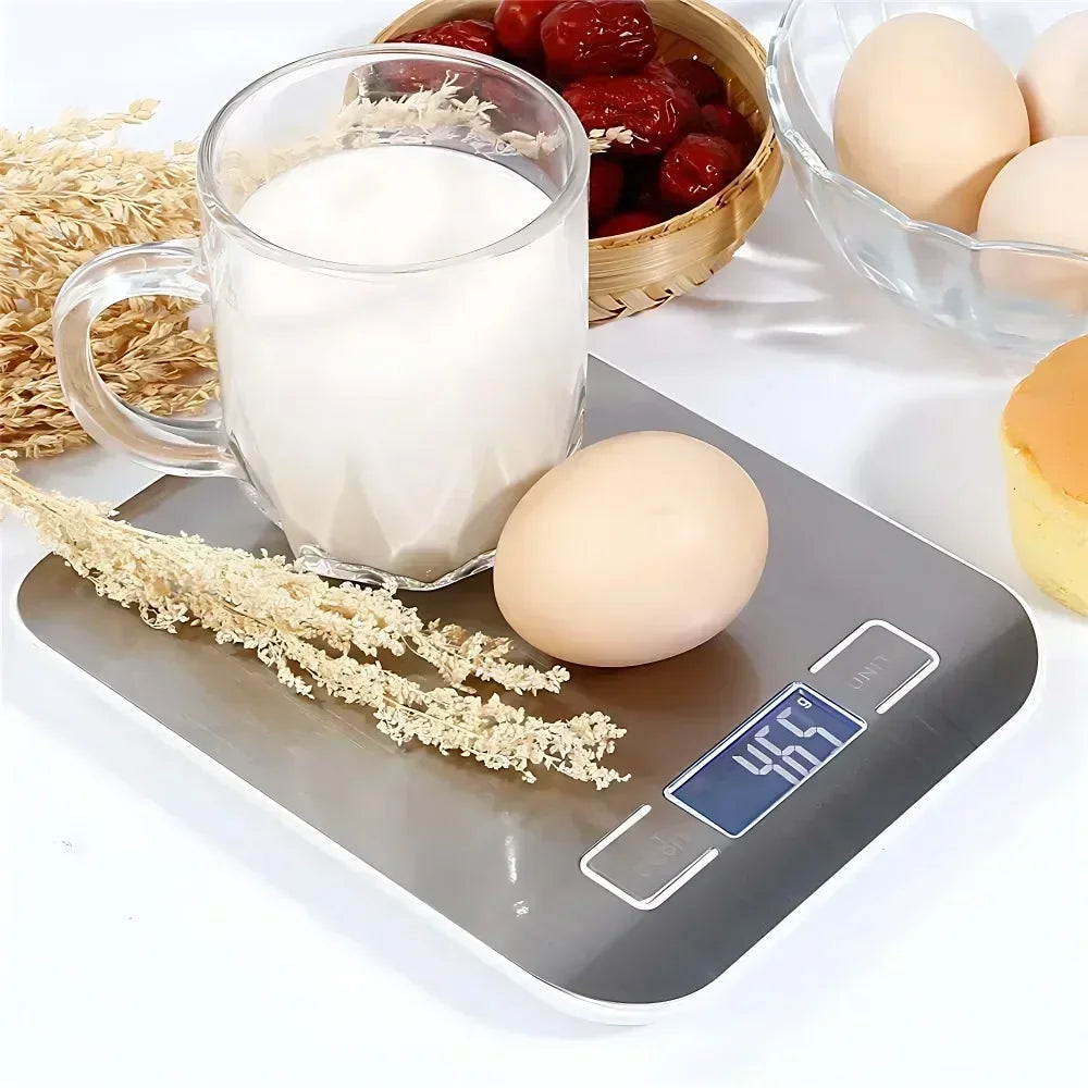 5/1kg Household Kitchen Diet Scales Measuring Tool Slim LCD Digital Electronic Weighing Scale Scale Electronic Food Scales New