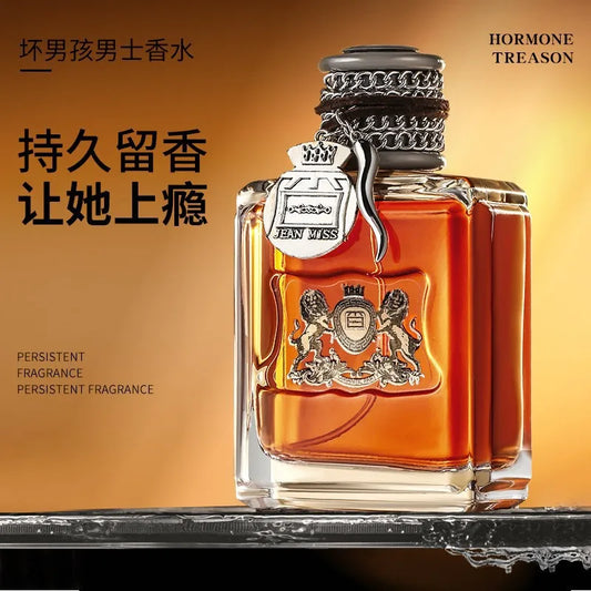 100ml Men Perfume Spray Body Spray Energetic Spicy Fougere Wood Note Perfume Long Lasting Scent Cologne Dating Deodorants