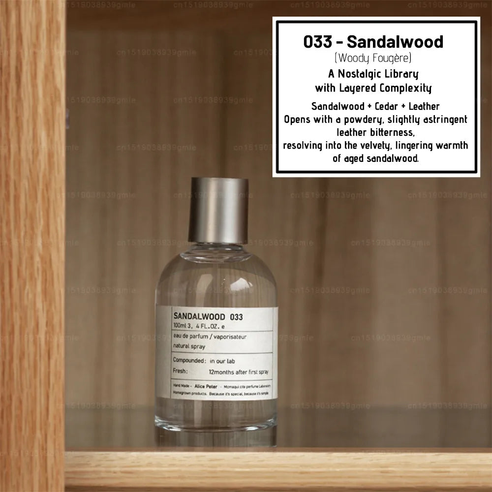 100Ml Women Perfume Laboratory Long Lasting Parfum Woody Floral Fragrance for Men Women Perfume