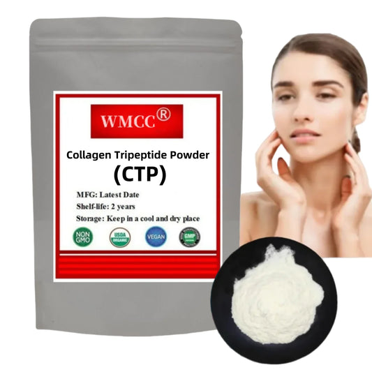 Cosmetic Raw Material 50-1000g Collagen Tripeptide Powder, Skin Whitening High Quality