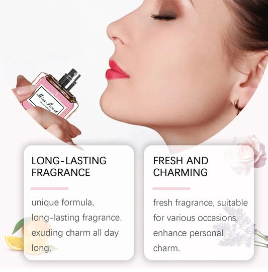Premium Floral Fruity Perfume Women 50ml EDT 24H Long Lasting Romantic Scent Luxury Gift for Her Birthday Anniversary
