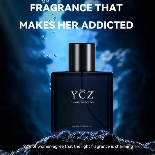 Perfumes Midnight Marine Eau De Parfum - Unisex 50ml Ocean Fresh Scent Premium Aromatic Woody Fragrance For Him & Her 2025