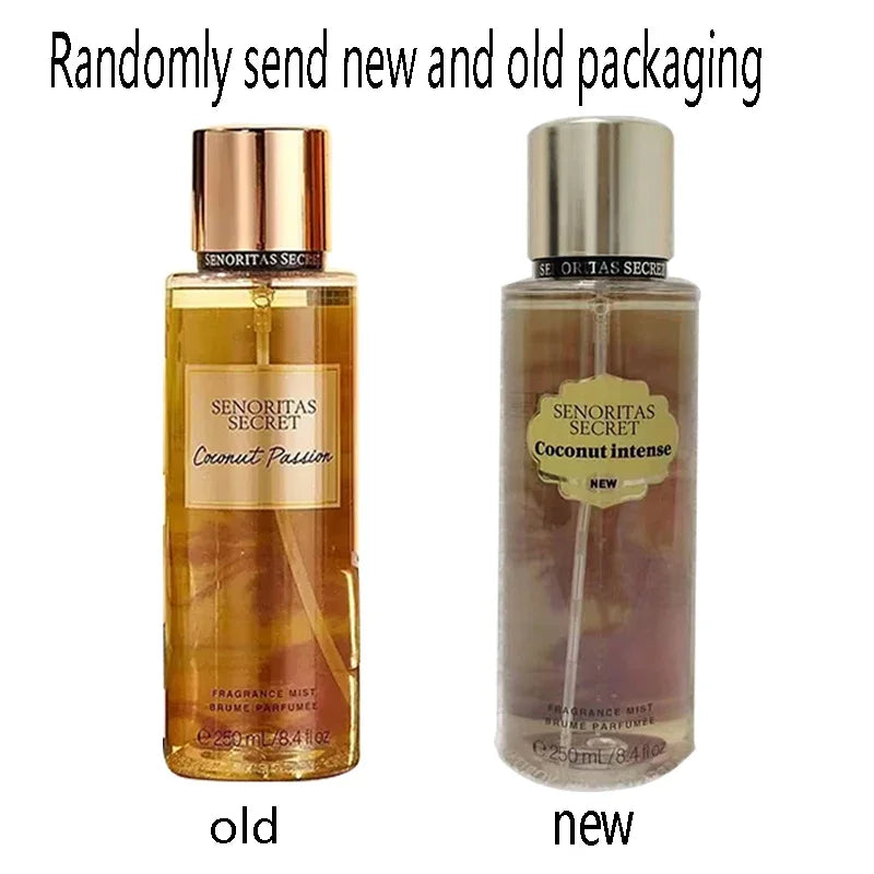 Body Spray Women's  Fragrance Floral and Fruit Tone Lasting Fragrance Thailand's 250ml