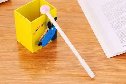 1 Pcs Lytwtw's Cartoon Cat Claw Paw Kawaii Cute School Supply Office Stationery Gel Pen Handles Creative sweet black cat lovely