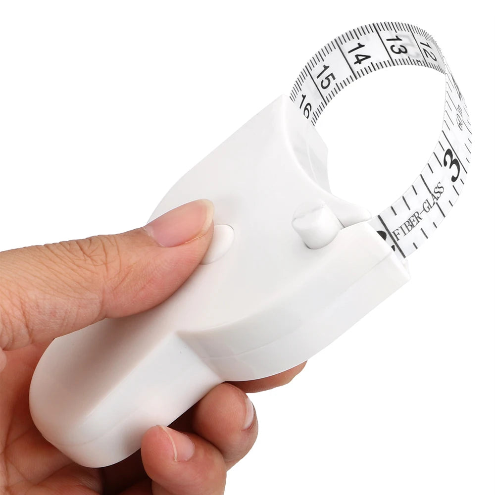 YUANJ 150CM Body Fat Weight Loss Measure Caliper Measuring Tape Gauging Tool Retractable Ruler for Fitness Accurate Tool