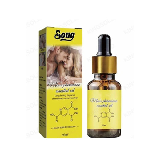 Men's Pheromone Essential Oil Long Lasting Natural Refreshing Body Essence Fragrance Attracts Women Into Fragrances 10ml