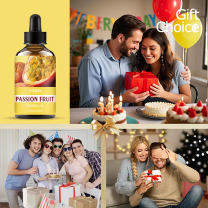 30ml/60ml/100ml passion fruit essential oil is suitable for facial hydration, moisturizing, hair care, skin care, perfume making