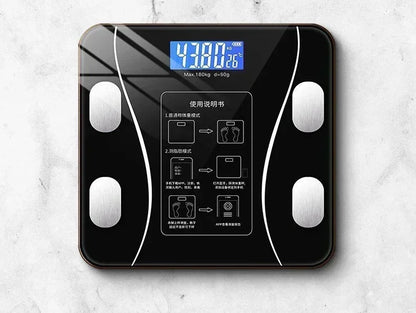 Weight scale electronic weighing smart body fat scale household precision charging small durable weight loss weighing scale