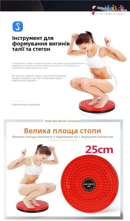 Large Size Waist Trimmer Disk Women's Home Indoor Weight Loss Abdomen Fitn Equipment Gym Disc Twist Waist Plate