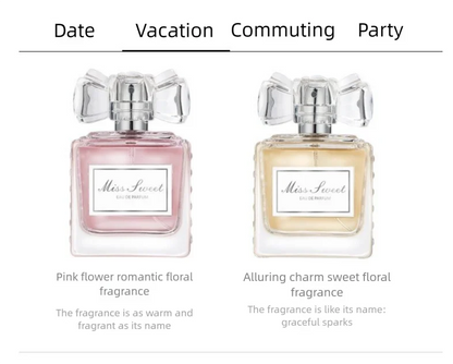 Premium Floral Fruity Perfume Women 50ml EDT 24H Long Lasting Romantic Scent Luxury Gift for Her Birthday Anniversary